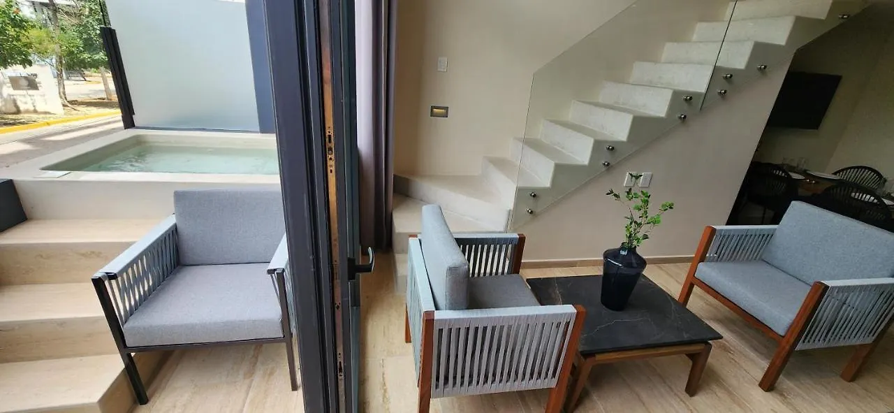 Ceren Luxury Apartments At Fifth Avenue By Spot Rentals Playa del Carmen